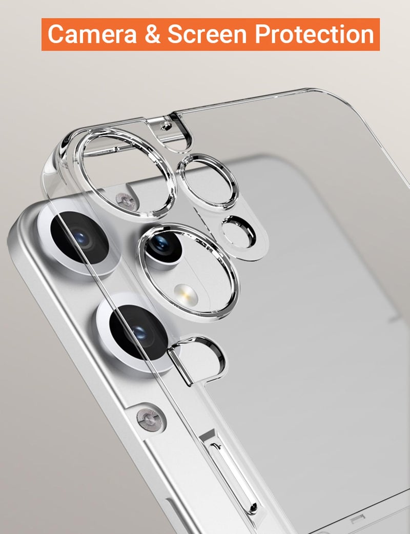 Kapa Frosted Double Dip Full 360 Protection Back Case Cover for CMF Phone 2 Pro (Frosted Clear) - Image 5