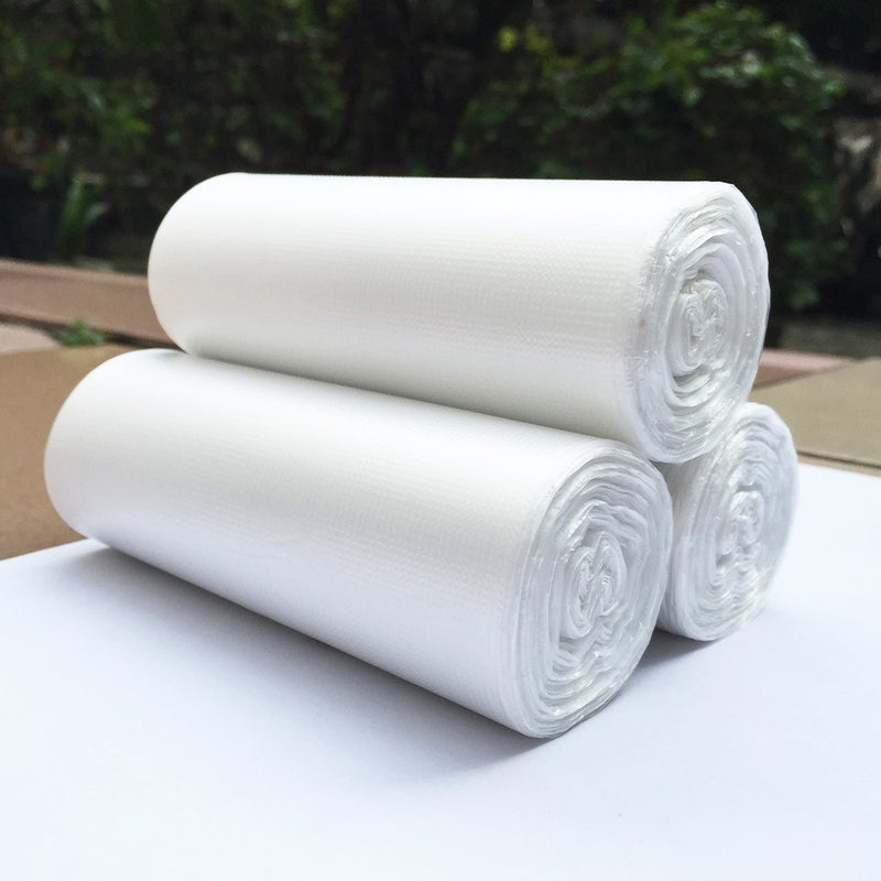 SOSOHOME 2 Gallon Small Trash Bags, Clear, 150 Counts/ 3 Rolls - Image 2
