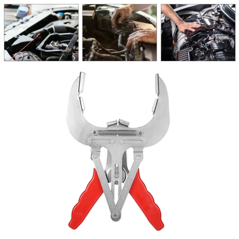 Piston Ring Compressor 3-Inch To 7-Inch Adjustable Piston Ring Installer Pliers - High Quality Steel Construction Piston Ring Expander for Auto Engine Repair - Image 3