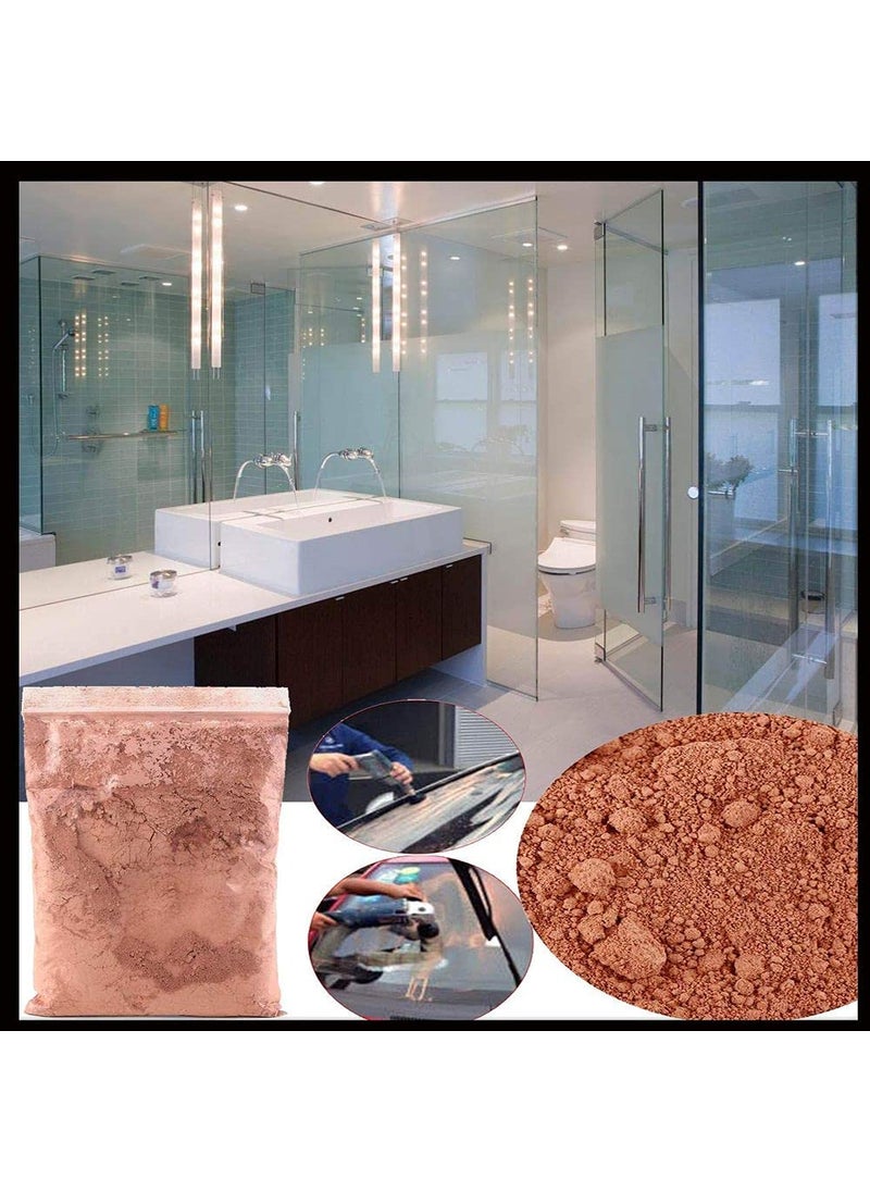 DIY Crafts Diy Crafts CT-DIY-HI-37406 Mirror Home Office Window Balcony Look Old Glass Cleaning Powder Recover 0.7 as Office Equipment Cleaners, Pack of 100g (Red)  - Image 2