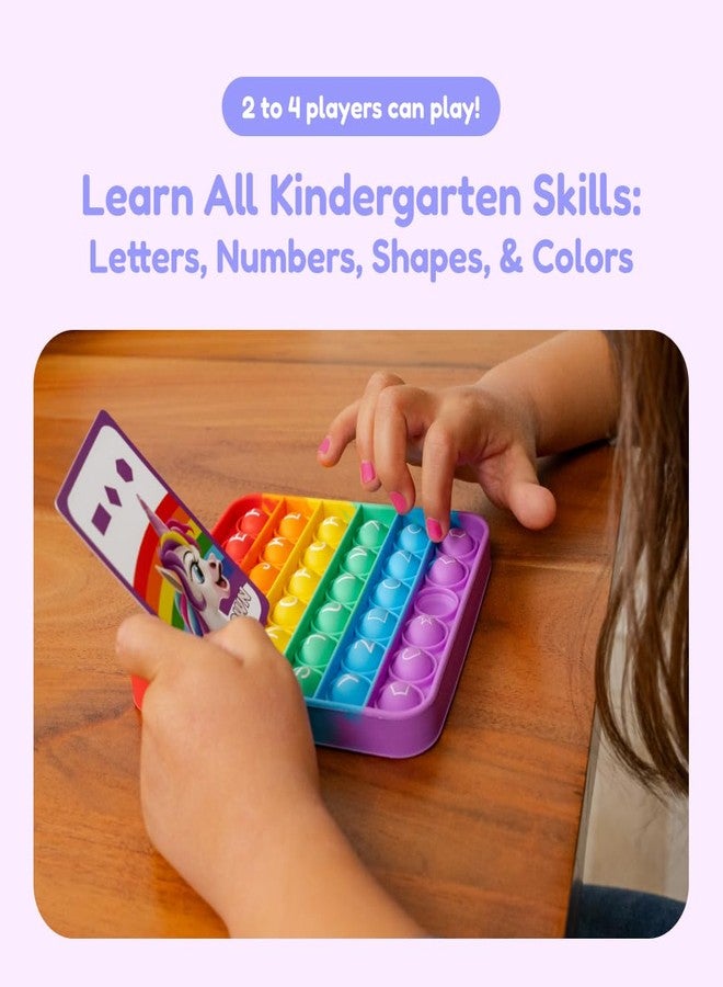 THE FIDGET GAME Unicorns vs Dragons, Fun Educational ABC Toys to Learn Alphabet, Numbers, Shapes & Colors, Interactive Learning Tools for Pre-K & Kindergarten - Image 5
