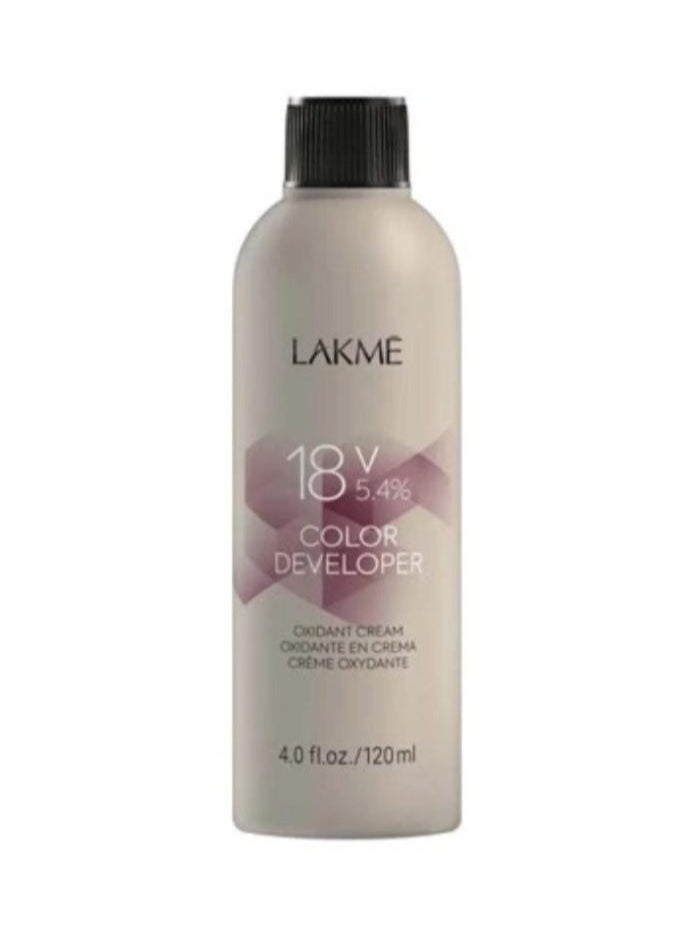 LAKME - 2 Pieces of Lakme 18V 5.4% Color Developer - 120 ml - Image 1