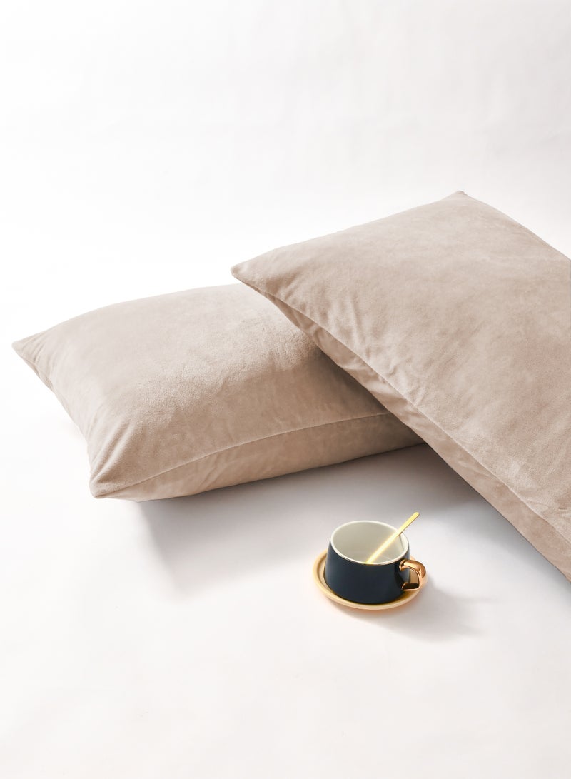 سيد المنسوجات المنزلية طقم لحاف مخملي، 7 قطع حجم كينج، يناسب 200 × 200 سم سرير مزدوج الحجم،مع الحشوة القابلة للنزع،  ناعم، دافئ - Image 4