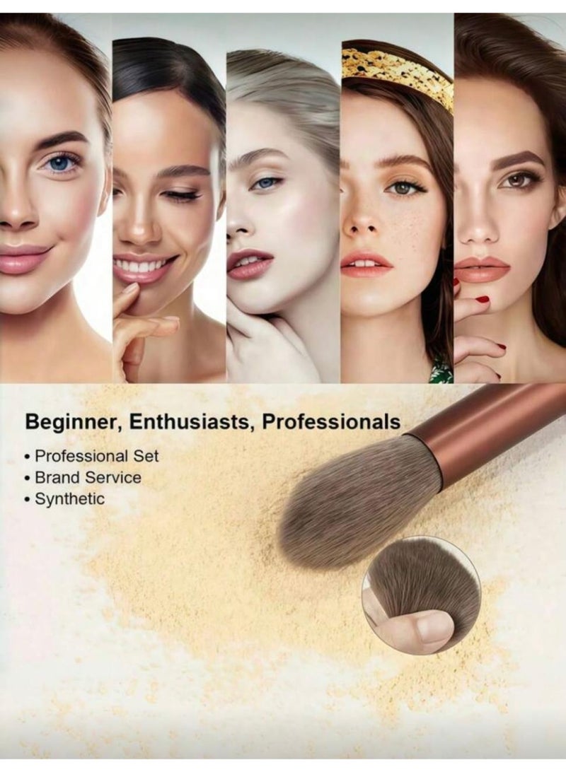 Shein 13piece professional soft makeup brush set - Image 3