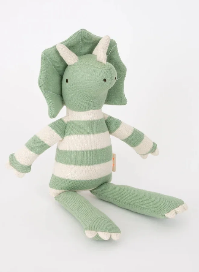 ميري ميري Small Triceratops Knitted Toy