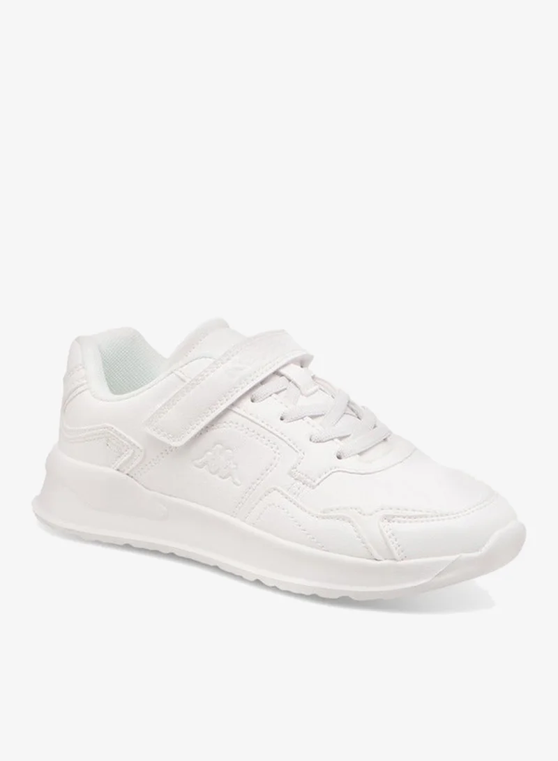 Kappa Boys' Logo Detail School Shoes with Hook and Loop Closure