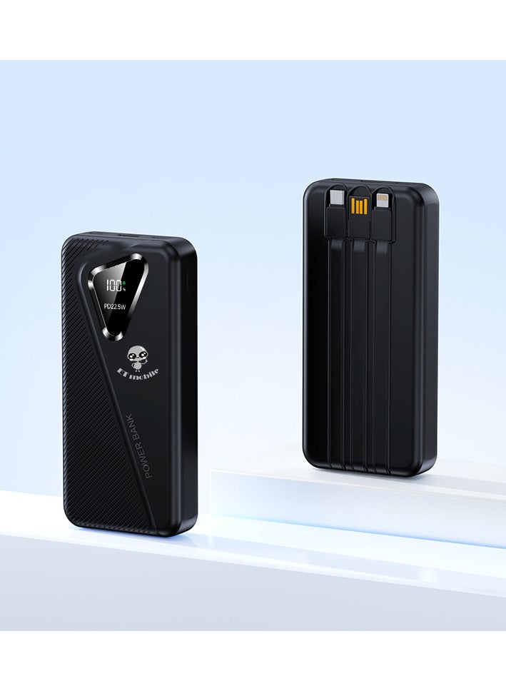 ET mobile 20000 mAH Power Bank Black - Image 1