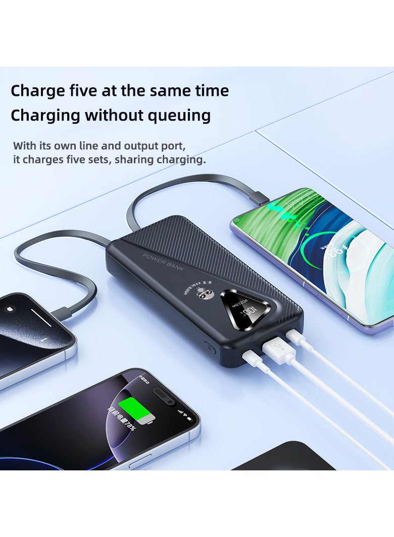 ET mobile 20000 mAH Power Bank Black - Image 4