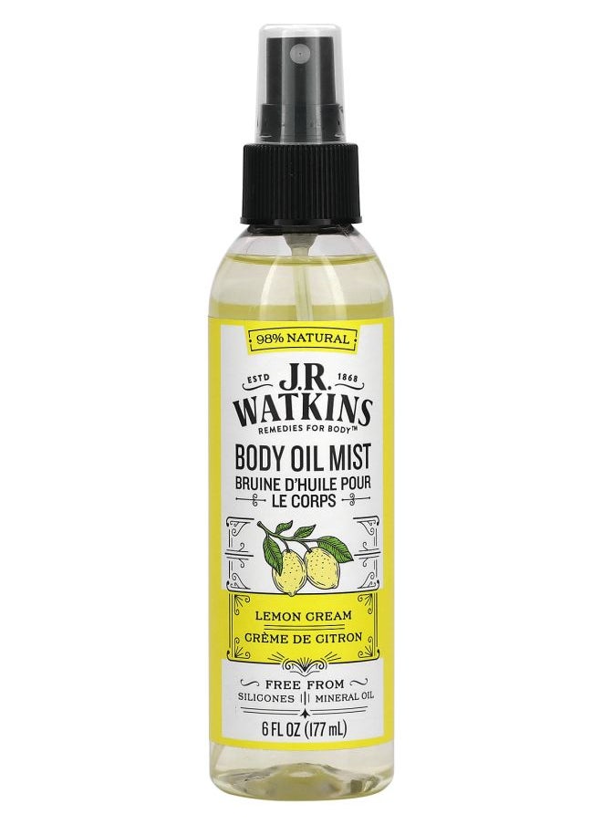 JR - Body Oil Mist Lemon Cream 6 fl oz (177 ml) - Image 1