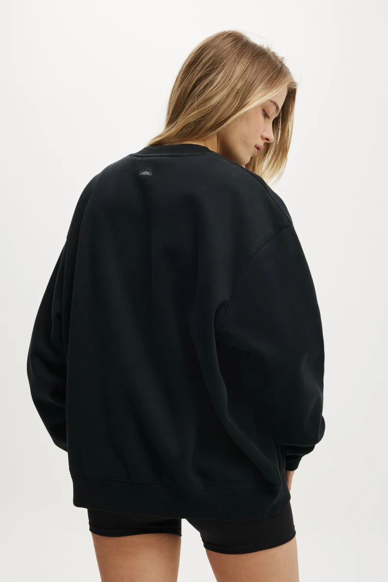 Body PLUSH GRAPHIC CREW SWEATSHIRT