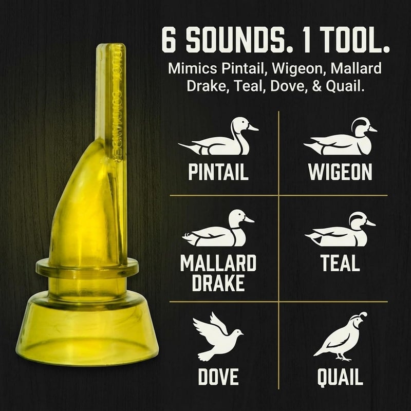 Duck Commander Specialty Series Realistic Sounding Duck Call, Duck Dynasty Easy to Use Waterfowl Duck Call - Image 4