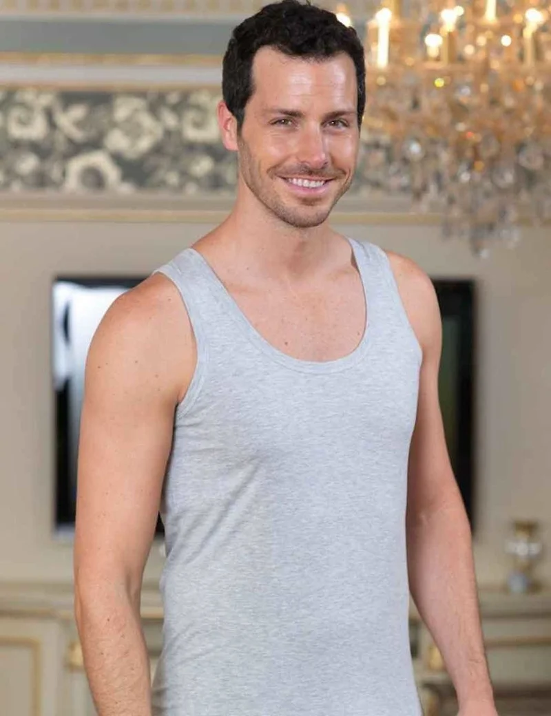 Şahinler Pack of 6 100% Cotton Men's Undershirt ME002-ME005