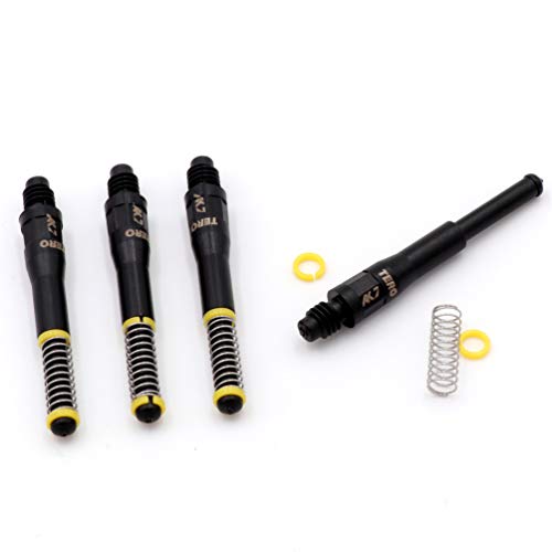 CUESOUL 4 pcs TERO AK7 Dart Shafts Built-in Spring Telescopic for Steel Tip Darts and Soft Tip Darts - Image 1