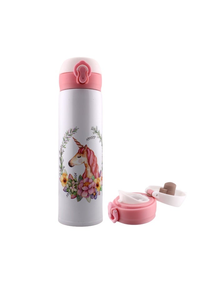 برين جيجلز قهقهات الدماغ زجاجة معزولة من الفولاذ المقاوم للصدأ بحجم 500 مل من يونيكورن - Image 1