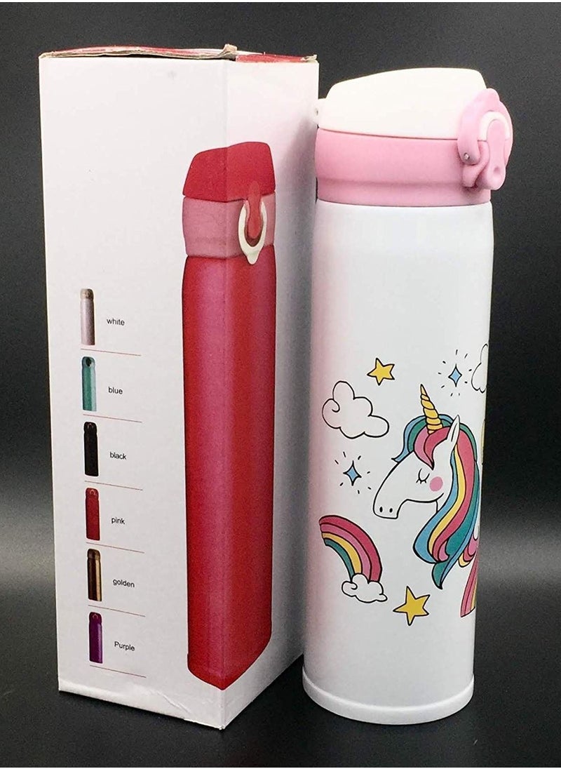 Brain Giggles Brain Giggles Stainless Steel Insulated Flask 500 ml - Unicorn  - Image 4