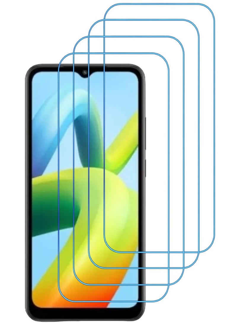 ACLIX 4 Pieces Antistatic ESD Dustproof Premium Quality High Definition Clear Tempered Glass Screen Protector Designed For Xiaomi Redmi A1+ - Image 1