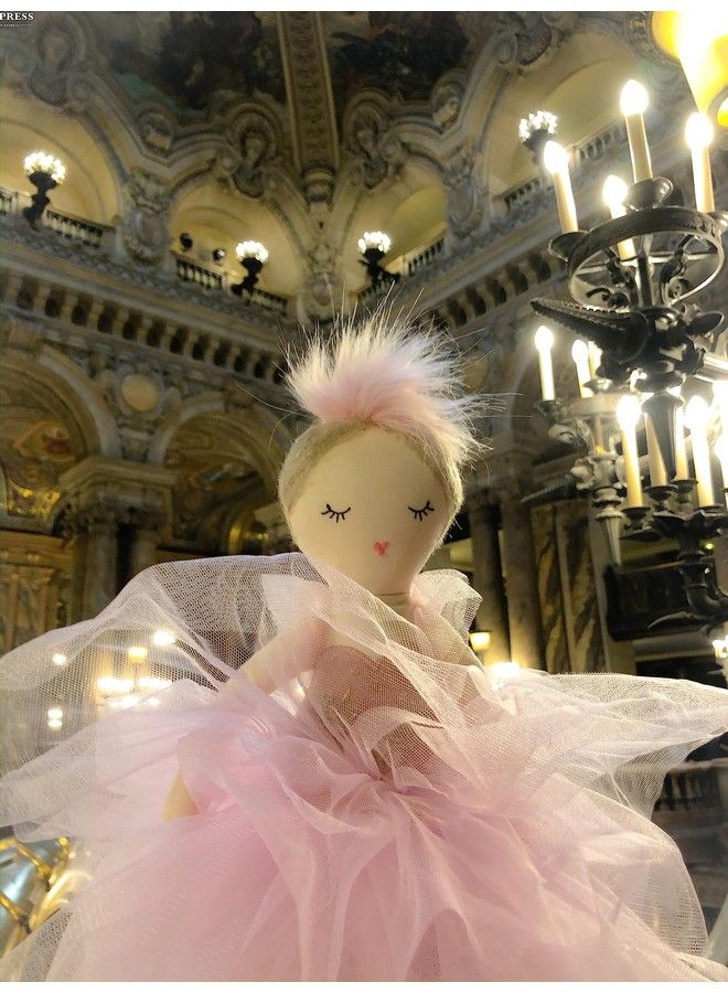 Mon Ami Swan Princess Ballerina Doll Stuffed Soft Toy Plush Doll Well Built Stuffed Doll For Child Or Toddler ; Use As Toy Or Room Decor Great Gift For Kids Or Collectors Pink 22Inches - Image 4