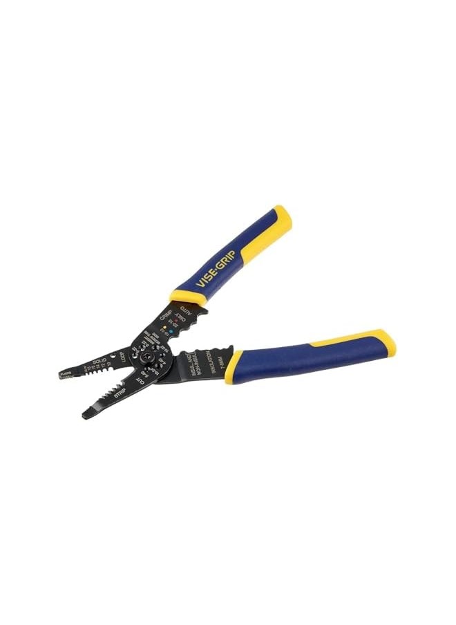 IRWIN Irwin Vise-Grip Wire Stripping Tool / Cutter, 8-Inch (2078309), Multicolor  - Image 3