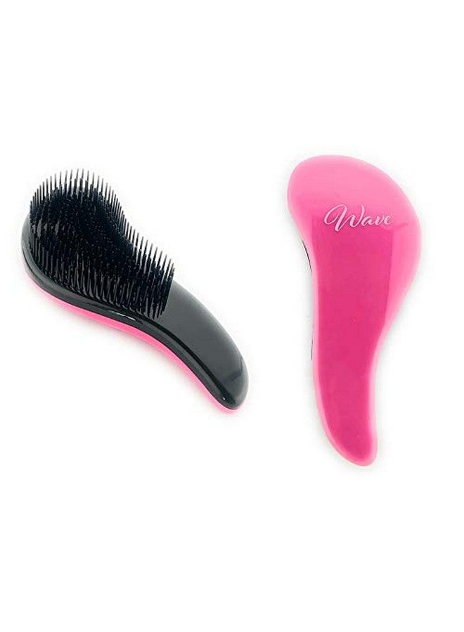 G.B.S Wave Detangling Brush Soft Bristles For Women Men And Kids Pack Of 3 - Image 4