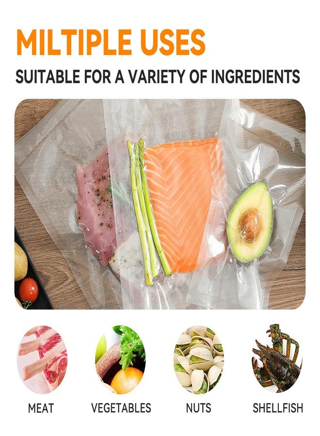 Wevac Vacuum Sealer Bags - 50 Count (6″×10″), Heavy-Duty BPA-Free Food Storage Bags, Puncture-Resistant, Freezer & Sous Vide Safe, Compatible with All Vacuum Sealers - Image 4