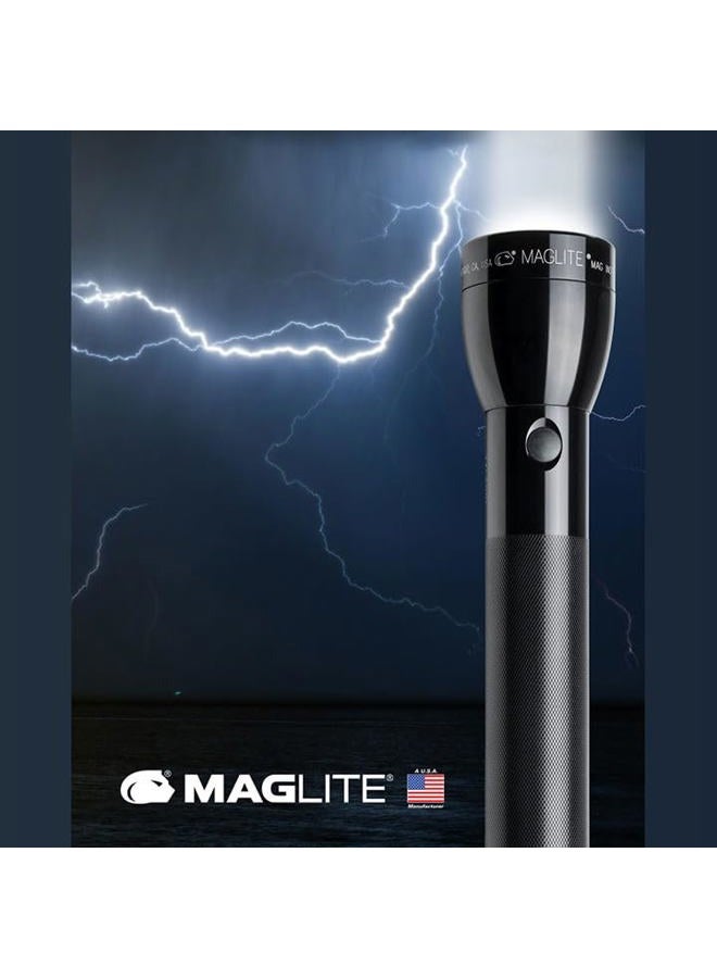 MAGLITE ماجلايت ML300L LED 3 خلايا D صندوق عرض, فضي - Image 2