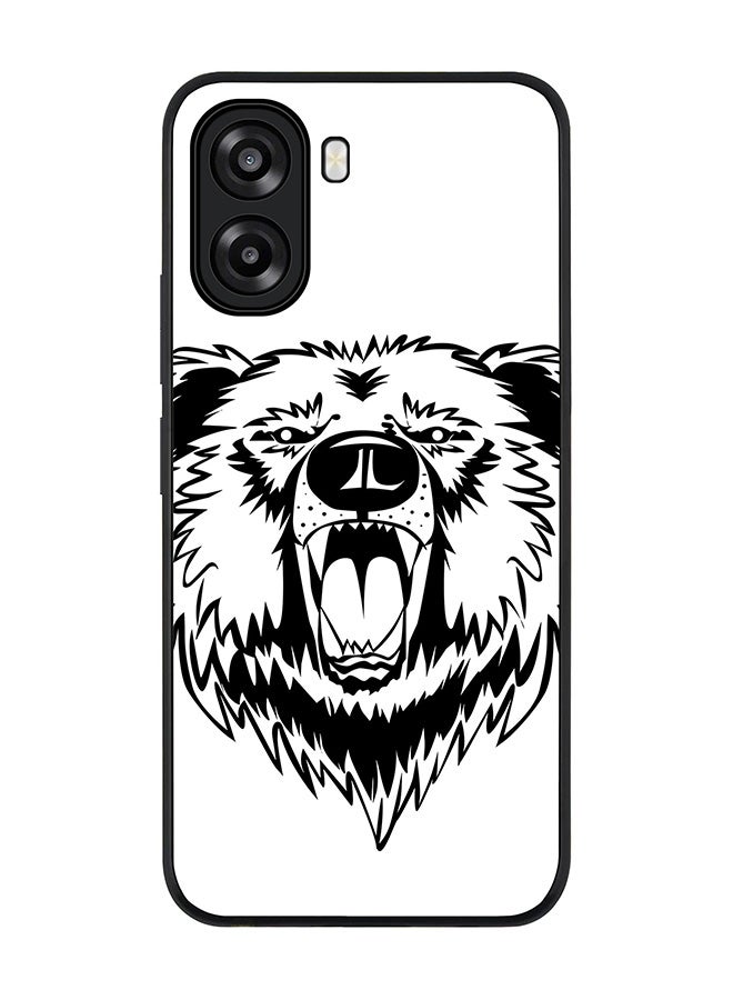 Stylizedd For Oppo A6t 5G / A6t 4G Case,Slim fit Camera Protection, Shockproof Thin Phone cover  - Grizzly Bear - Image 1