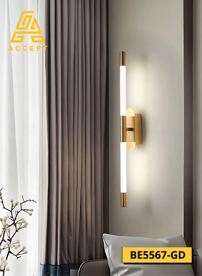ACCEPT Modern LED wall light, no wires required, TYPE-C battery charging - Image 1
