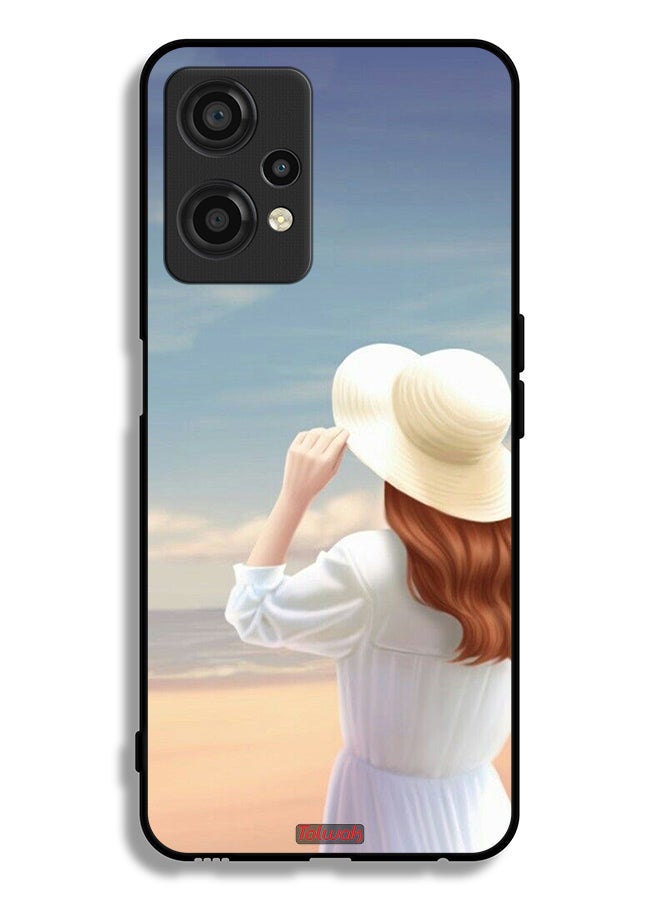 Tolwak OnePlus Nord CE 2 Lite 5G Protective Case Cover Hat Girl Standing - Image 2