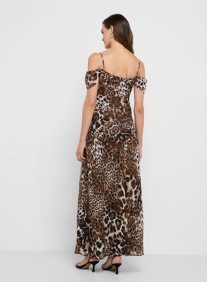 ستايل تشيت Leopard Print Dress