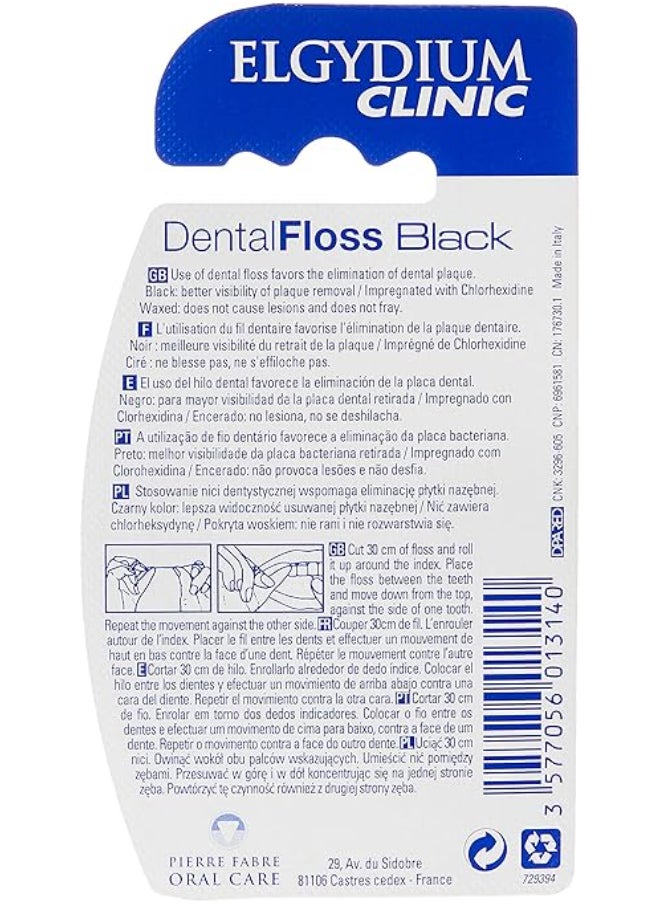 Clinic Dental Floss Black