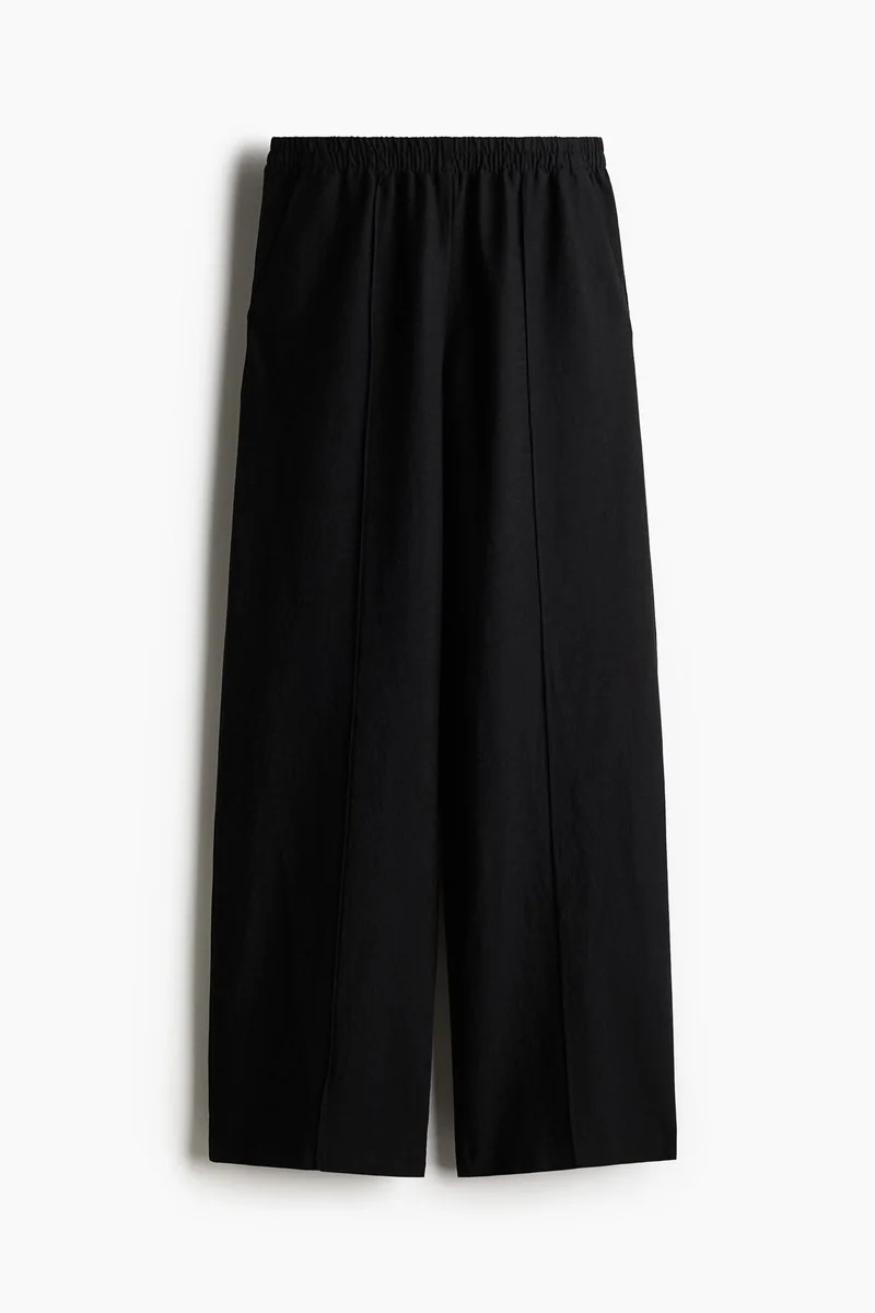H&M Linen-blend trousers