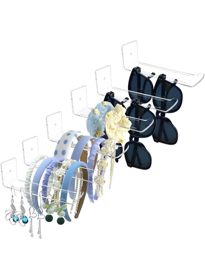 TPGP 6Pcs Acrylic Headband Holder Organizer For Women And Girls - Image 1