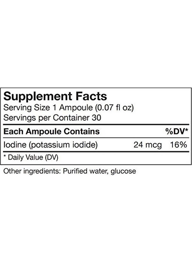 UNDA Gammadyn I  Iodine Oligoelement Supplement  30 Ampoules  - Image 5