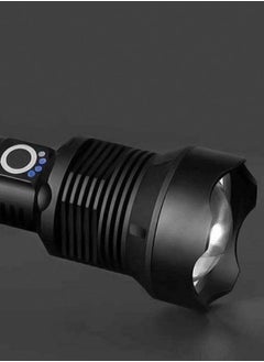 Generic P50 Ultra Bright LED Flashlight Black  - Image 3