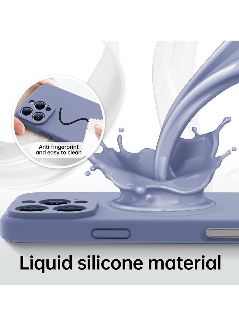 Raxoom iPhone 16 Pro Max Case with 2 Screen Protectors - MagSafe Compatible, Upgraded Camera Protection, Liquid Silicone Protective Case (6.9”) - Ash Grey - Image 5