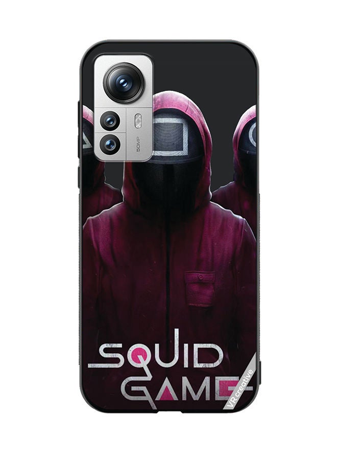 VR CREATIVE Protective Case Cover For Xiaomi 12 Pro Squid Game Design Multicolour - Image 1