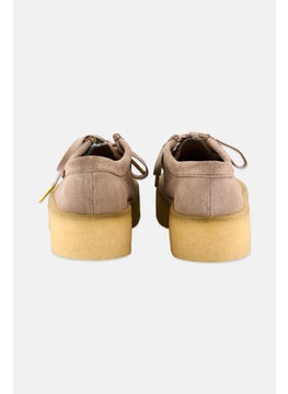 clarks Women Standard Fit Wallabee Cup Casual Shoes, Grey Combo  - Image 2