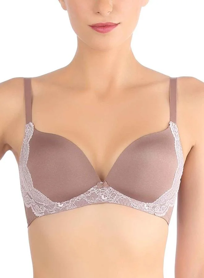 ترايامف Triumph International Multiway Plunge Neckline Non Wired Bra(110I442 R9 C 32/70_Red Dark Combo)