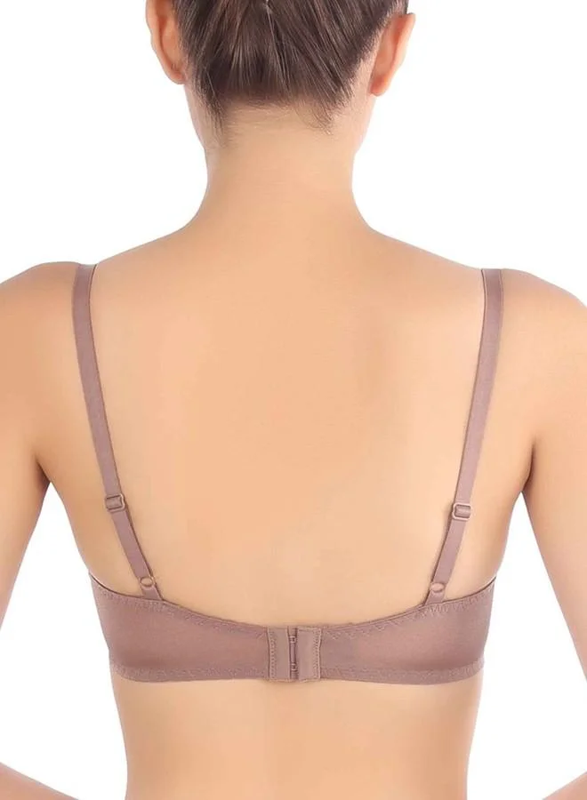 ترايامف Triumph International Multiway Plunge Neckline Non Wired Bra(110I442 R9 C 32/70_Red Dark Combo)