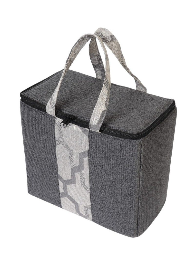 HOMEVEO Basket - Thermos Bag - A practical and durable design for storing tea and coffee thermoses and pots and organizing items. Small size.. - Image 2