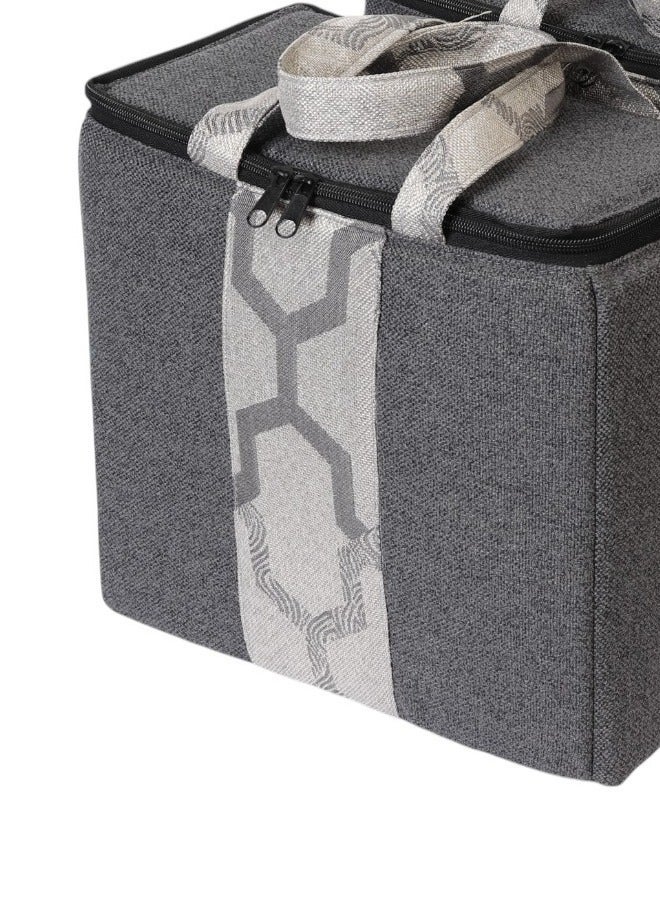 HOMEVEO Basket - Thermos Bag - A practical and durable design for storing tea and coffee thermoses and pots and organizing items. Small size.. - Image 3