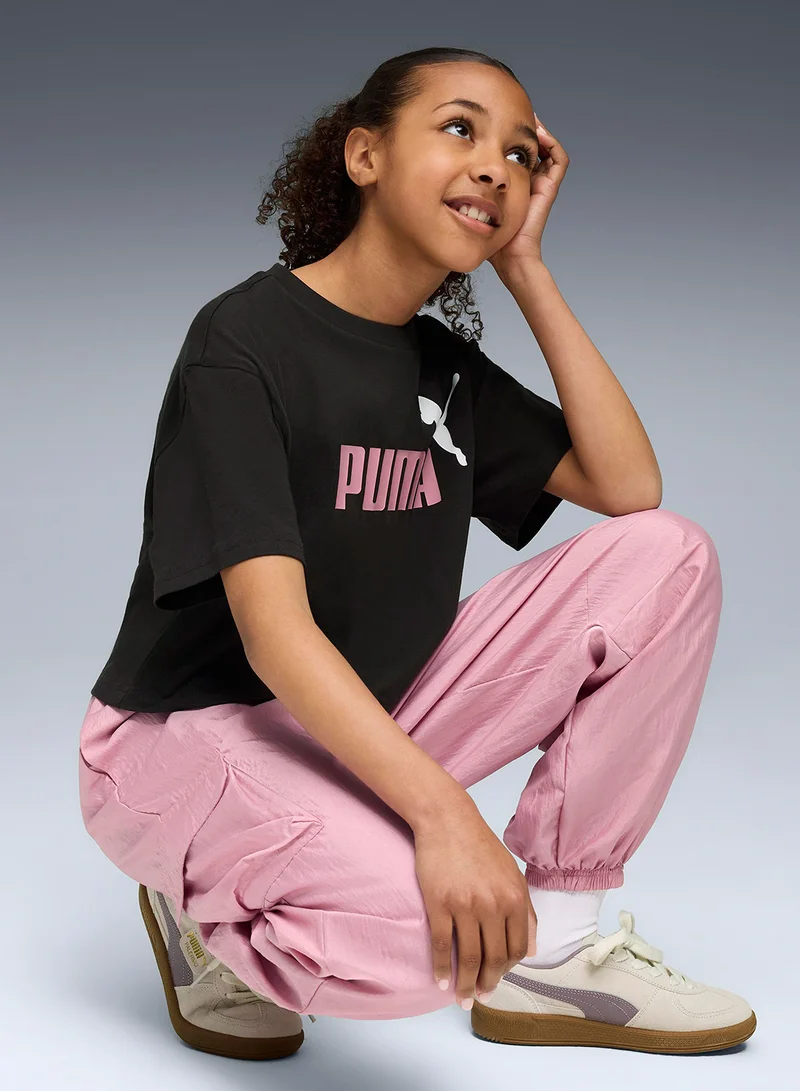 PUMA Kids Bowtique Woven Cargo Pants