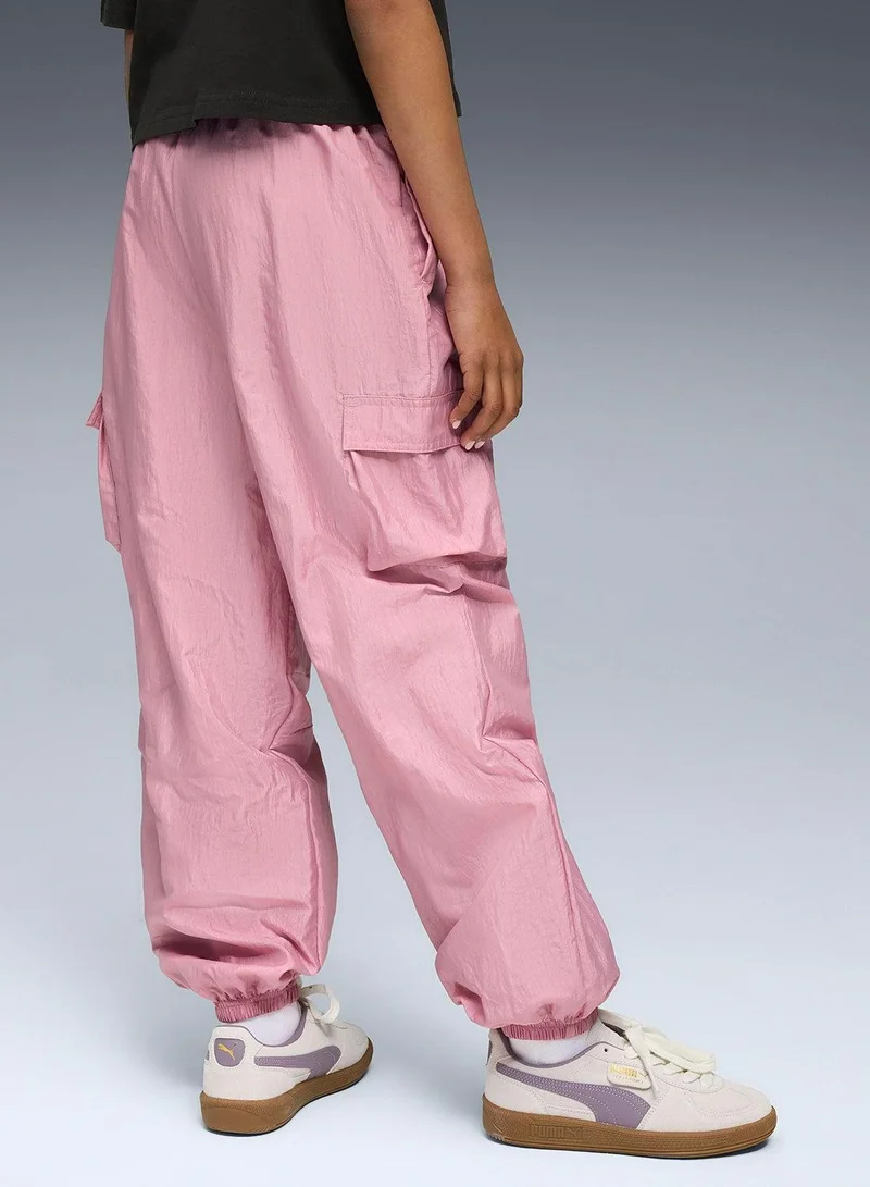 PUMA Kids Bowtique Woven Cargo Pants