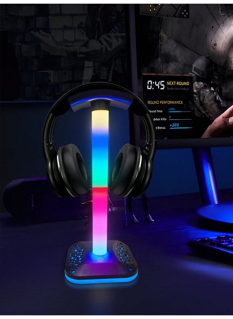 LED Light Headset Stand / Headset Stand Gaming RGB Display - Image 1