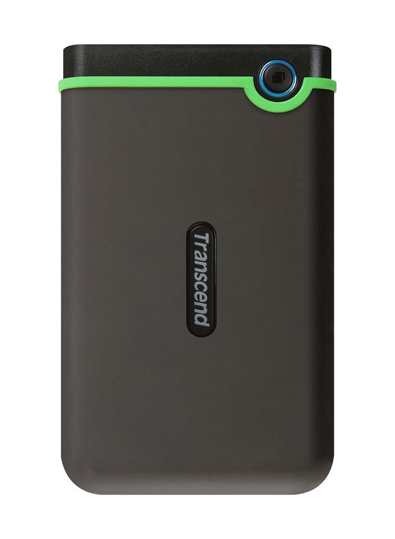 ترانسيند TS4TSJ25M3S 4 تيرابايت Storejet 25M3S واجهة USB 3.1 Gen 1 متينة مقاس 2.5 بوصة - Image 1
