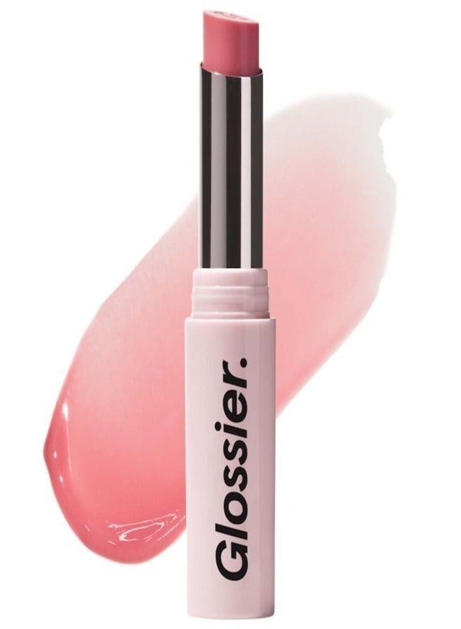 Glossier Ultralip Ultra Shiny Lipstick with Hyaluronic Acid , Lucite - soft peony pink 3g – Hydrating, Glossy Lip Color - Image 1