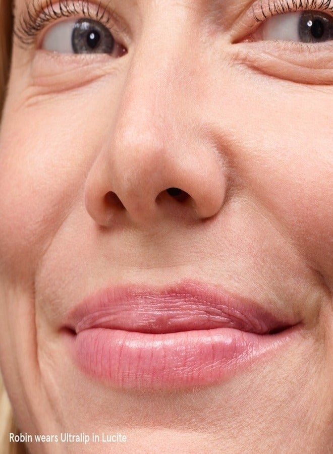 Glossier Ultralip Ultra Shiny Lipstick with Hyaluronic Acid , Lucite - soft peony pink 3g – Hydrating, Glossy Lip Color - Image 4