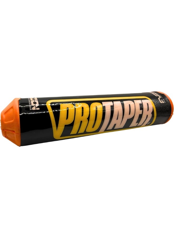 برو تابس وسادة مقود فوزيون من الفوم عالي الكثافة لحماية المقود لدراجات الموتوكروس والدراجات الترابية وBMX والسكوتر باللون البرتقالي - Image 5