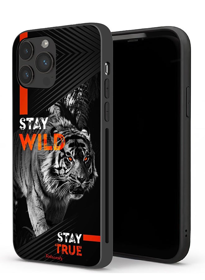 Tolwak Apple iPhone 13 Pro Protective Case Stay Wild Stay True  - Image 1