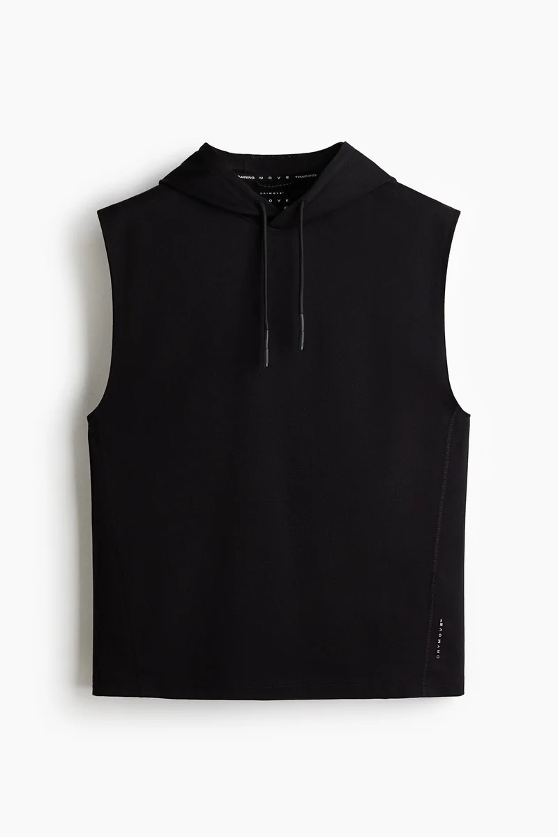 H&M  Regular Fit Sleeveless sports hoodie with DryMove™ for Men | Best Price UAE